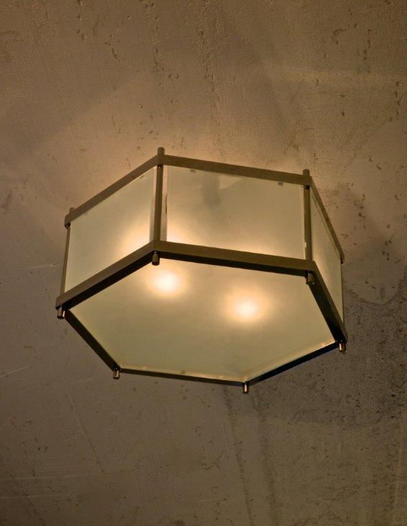 acquaintance Diacritical Initiative CL Sterling & Son | Hexagon Ceiling Fixture